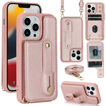 Leren Telefoonhoesje met Pasjeshouder en Koord