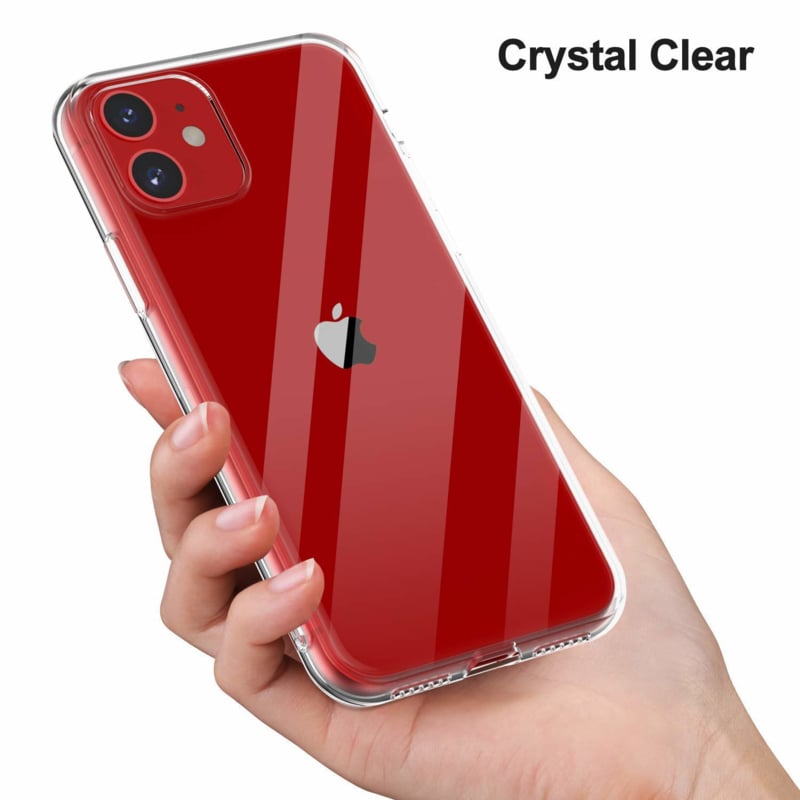 Transparant TPU Telefoonhoesje voor iPhone 11 met Draadloos Opladen