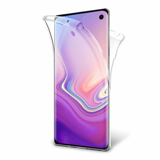 Transparant TPU telefoonhoesje met 360 graden bescherming voor Galaxy S10