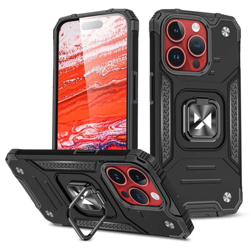 Ring Armor telefoonhoesje voor iPhone 15 Pro Max met magneet