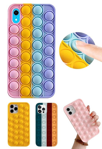 Pop It Fidget Toy Hoesje voor iPhone Xr