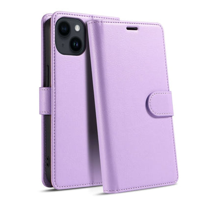 Luxe Leren Bookcase Telefoonhoesje voor iPhone 16e en 17e