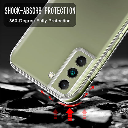 Transparant 360 graden hoesje voor Galaxy S21 FE