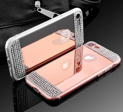 Glitter spiegel telefoonhoesje voor iPhone 7 / 8 / SE