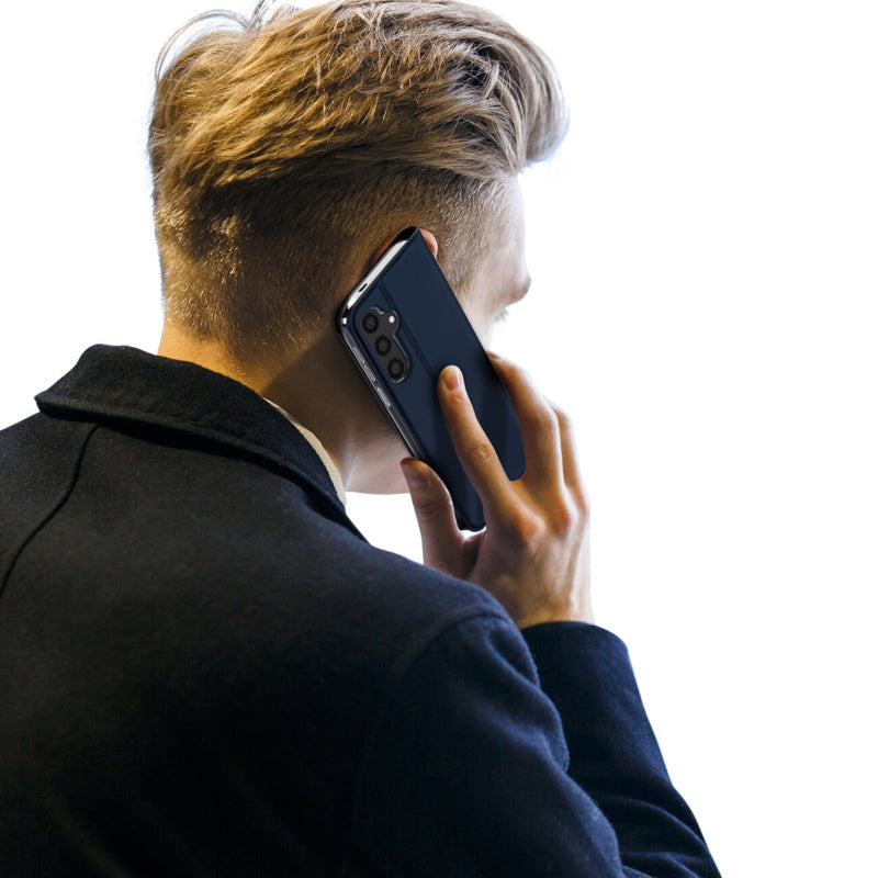 Leren flip case met pashouder voor Galaxy S24