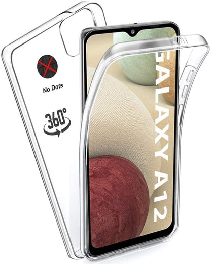 Transparant 360 graden hoesje voor Samsung Galaxy A12