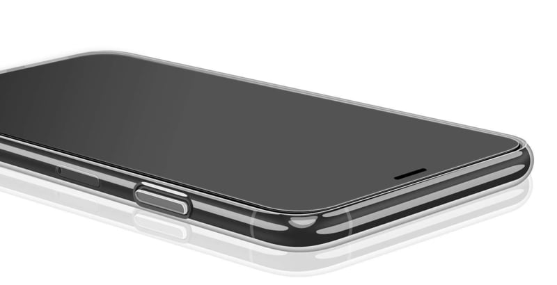 TPU telefoonhoesje met flamingo bloemen print voor iPhone X / Xs