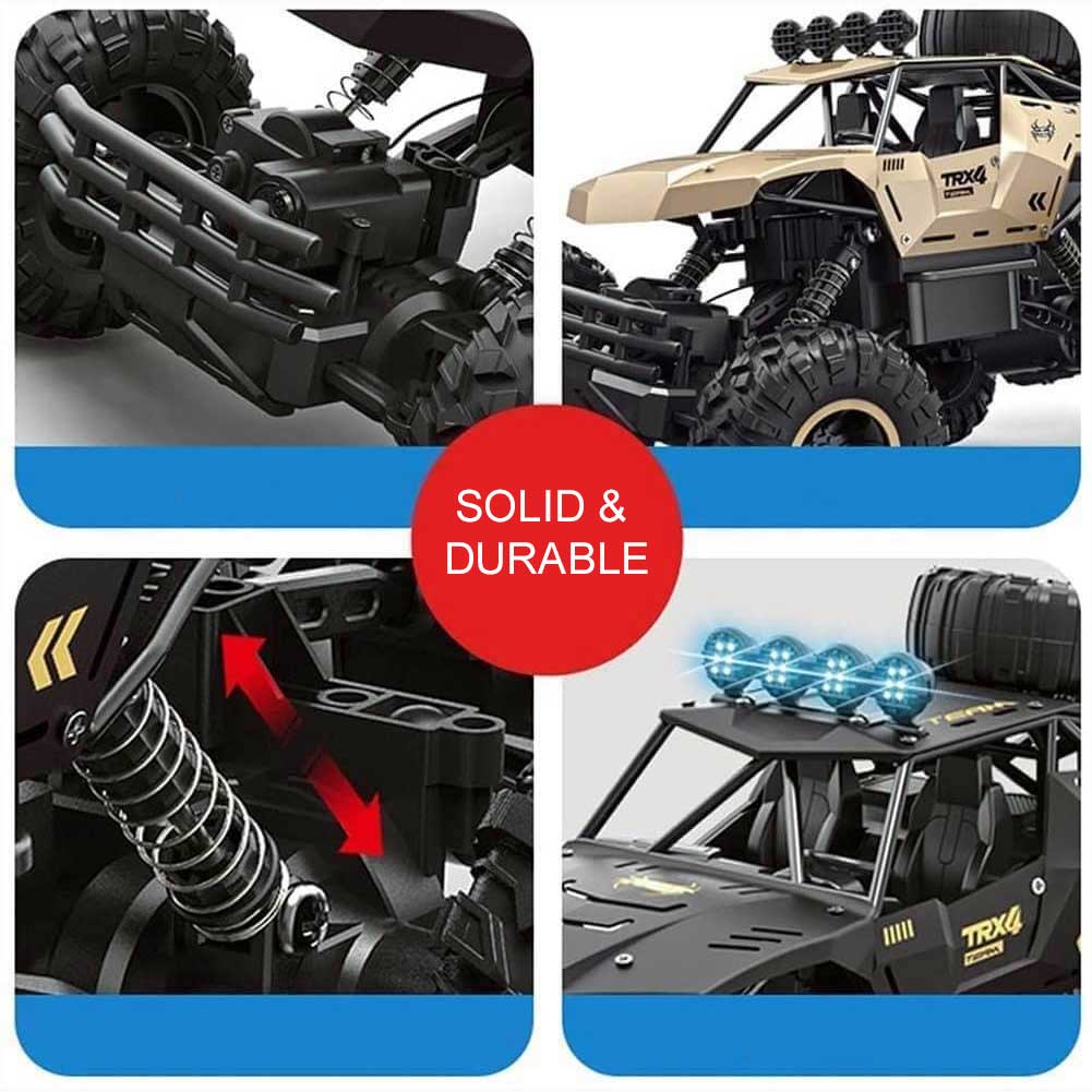 Bestuurbare RC Monstertruck met 6WD Aandrijving