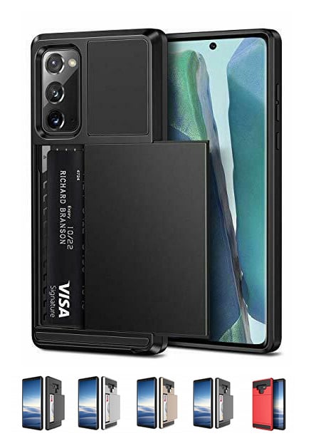 Armor Telefoonhoesje met Pashouder voor Galaxy Note 20
