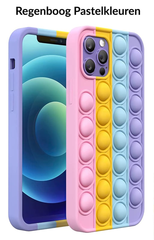 Siliconen Pop It Telefoonhoesje voor iPhone 7 Plus / 8 Plus