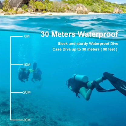 Waterdichte 4K action camera met afstandsbediening