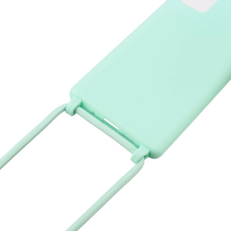 Galaxy Note 10 Plus TPU Hoesje met Koord Mint