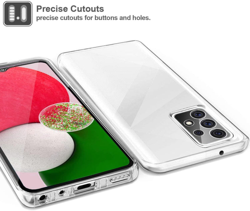 Transparant 360 graden hoesje voor Samsung Galaxy A53