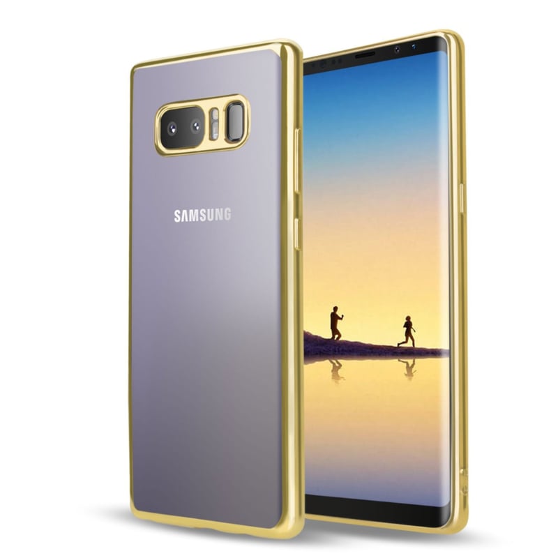 Galaxy Note 8 TPU hoesje met glanzende coating