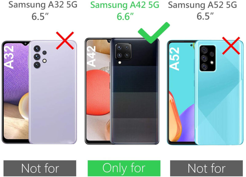 Transparant 360 graden hoesje voor Samsung Galaxy A42