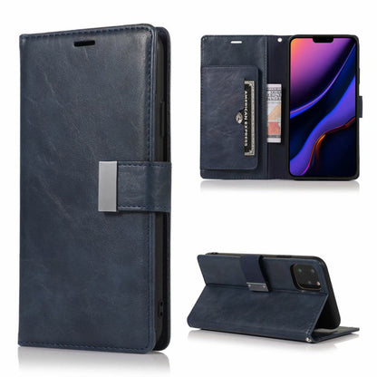 Leren portemonnee hoesje voor iPhone 11 Pro