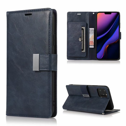 Leren portemonnee hoesje met pasjeshouder voor iPhone 11 Pro Max