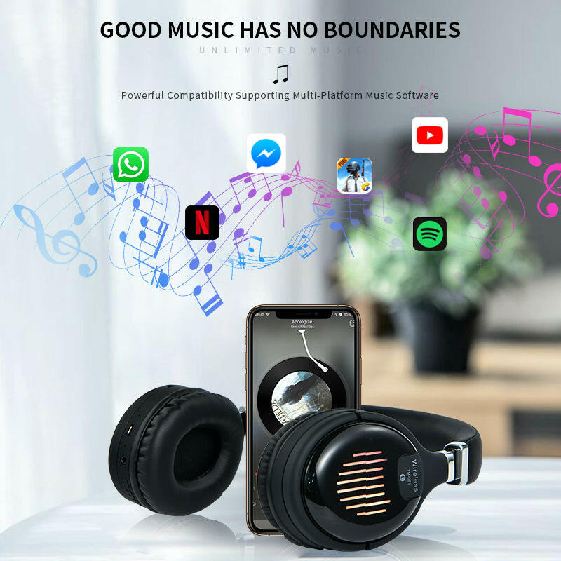 Draadloze bluetooth koptelefoon met lage latentie
