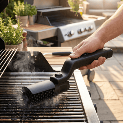 Elektrische grillborstel met 3 standen