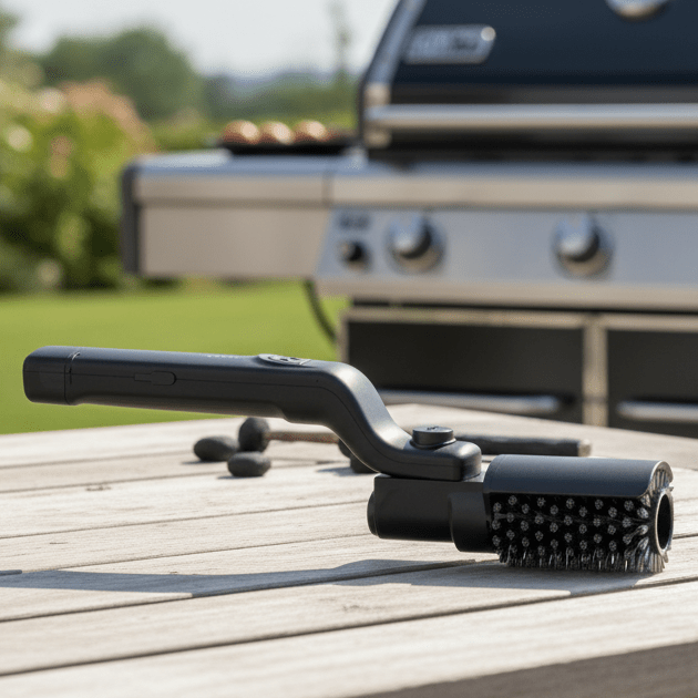 Elektrische grillborstel met 3 standen