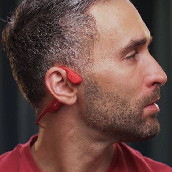 Draadloze bone conduction sport koptelefoon met bluetooth