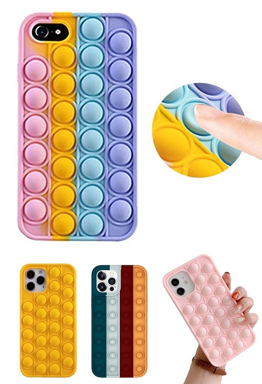 Pop It TPU telefoonhoesje voor iPhone 7 / 8 / SE