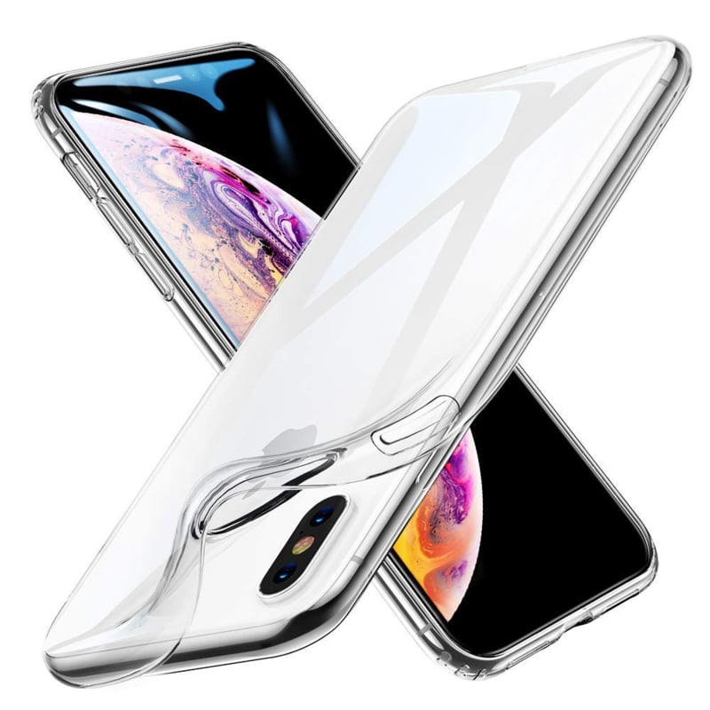 Transparant TPU telefoonhoesje voor iPhone Xs Max