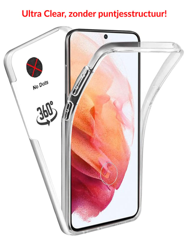 Transparant 360 Graden Hoesje voor Samsung Galaxy S21