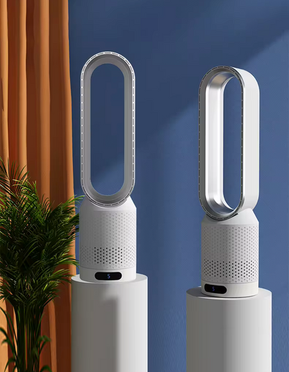 Bladloze ventilator met HEPA H13 filter en oscillatie