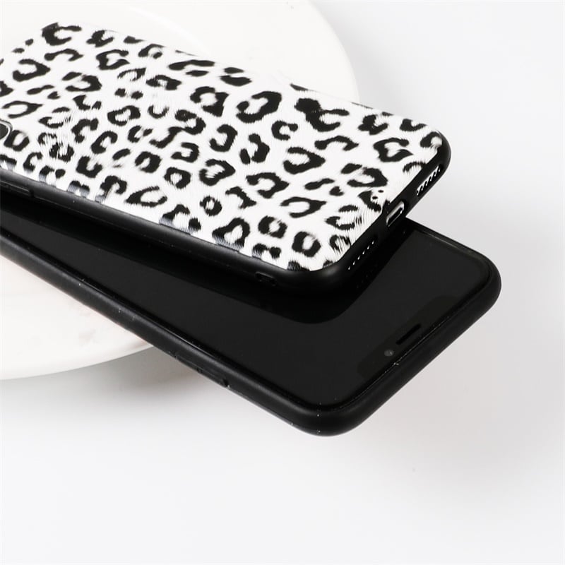 Flexibel TPU Telefoonhoesje met Luipaardprint voor iPhone Xs Max