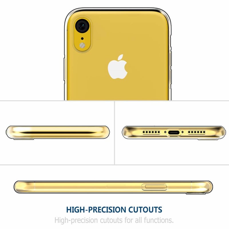 Transparant TPU hoesje voor iPhone Xr