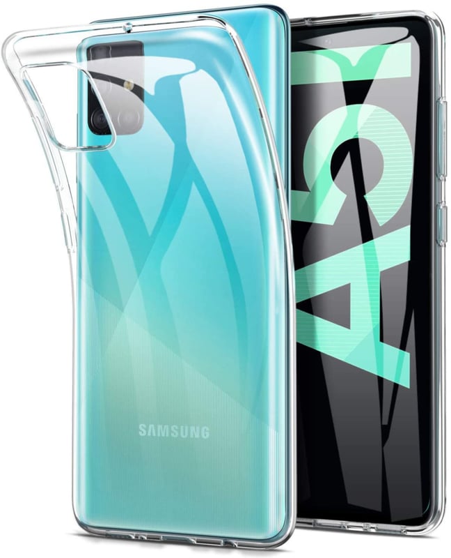 Transparant TPU telefoonhoesje voor Samsung Galaxy A51