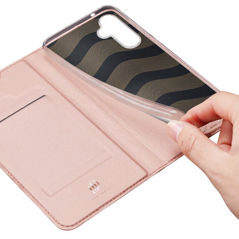 Dux Ducis Skin Pro Flip Case voor Samsung Galaxy S24 Plus Roze