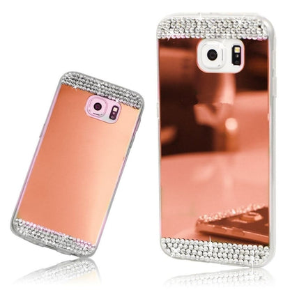 Bling spiegel hoesje voor Samsung Galaxy S8 Plus met strass-steentjes