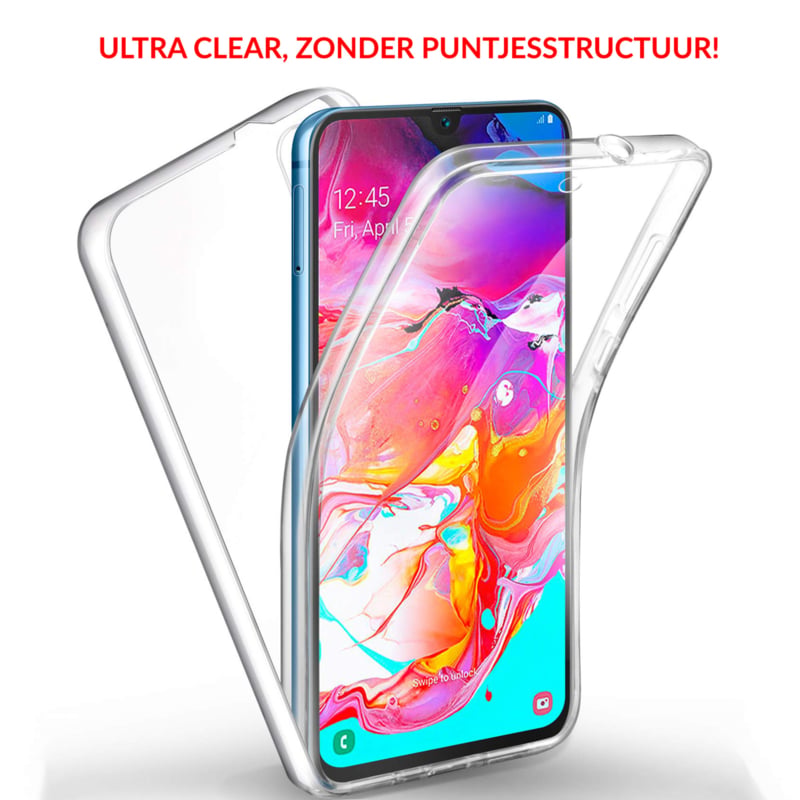 Transparant 360 graden telefoonhoesje voor Galaxy A70