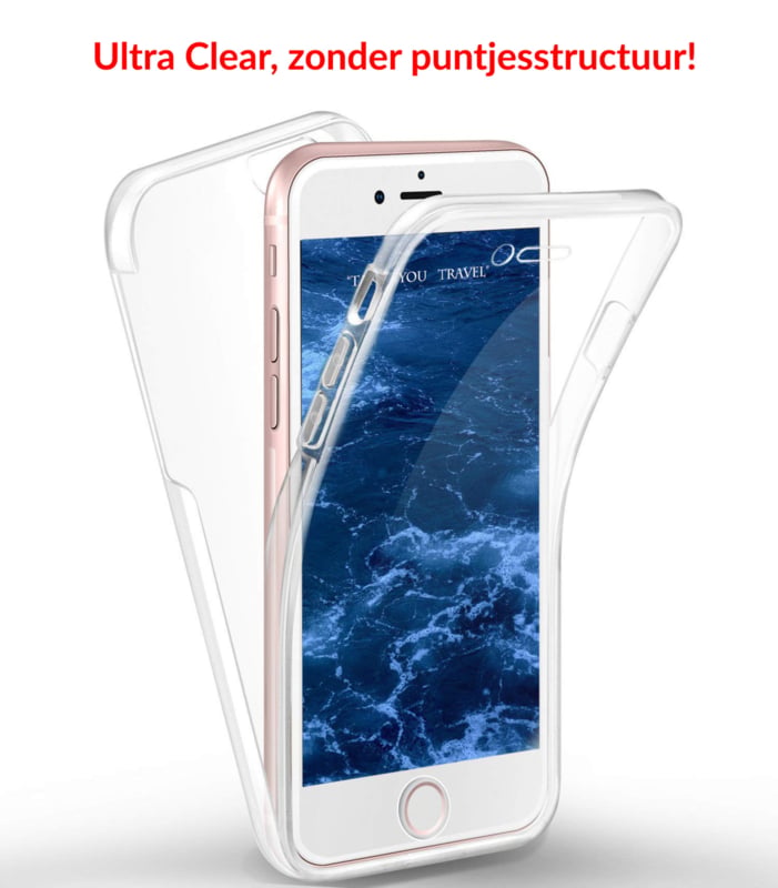 Transparant 360 graden hoesje voor iPhone 6 en 6S