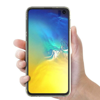 Transparant TPU telefoonhoesje voor Galaxy S10E met 360° bescherming