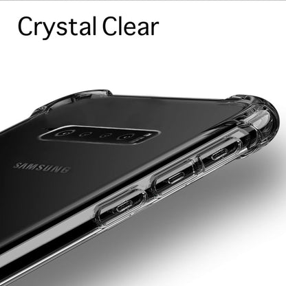 Transparant TPU Hoesje met Air Cushion voor Galaxy S10