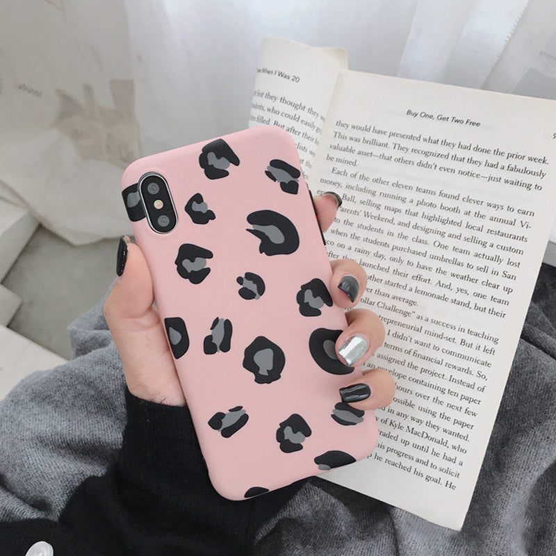 Flexibel TPU Telefoonhoesje met Luipaardprint voor iPhone X / XS