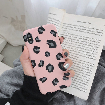 Flexibel TPU Telefoonhoesje met Luipaardprint voor iPhone X / XS
