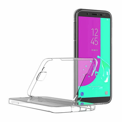Transparant 360 graden hoesje voor Samsung Galaxy J6 Plus