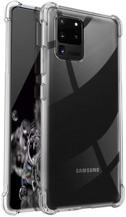 Transparant TPU telefoonhoesje met Air Cushion voor Samsung Galaxy S20 Ultra