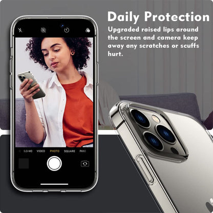 Transparant TPU telefoonhoesje voor iPhone 14 Pro