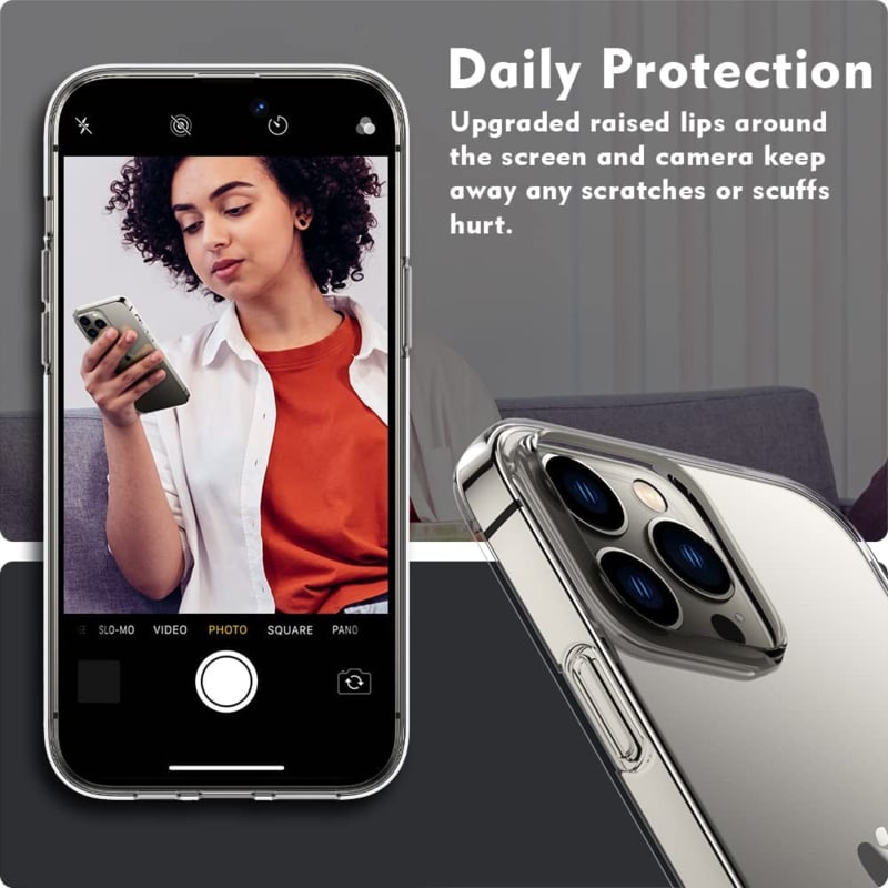 Transparant TPU telefoonhoesje voor iPhone 14 Pro Max