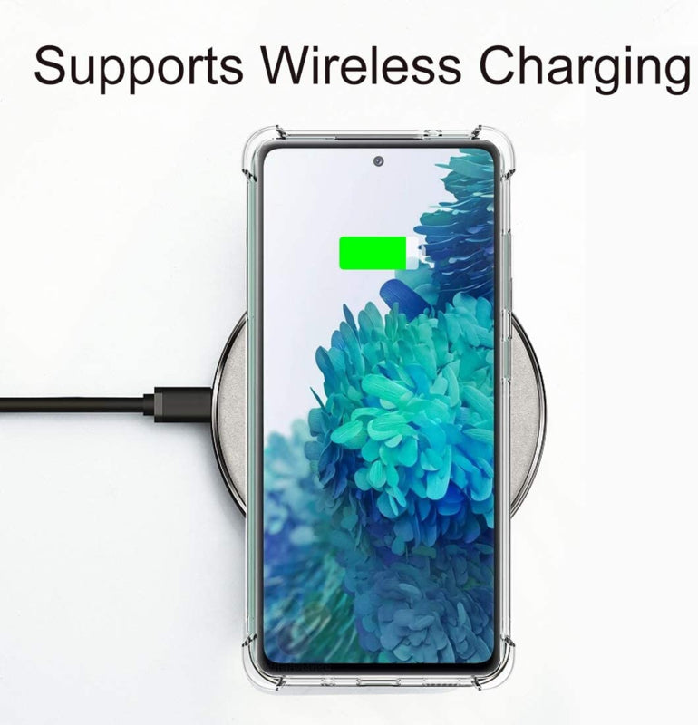 Transparant TPU telefoonhoesje met Air Cushion bumpers
