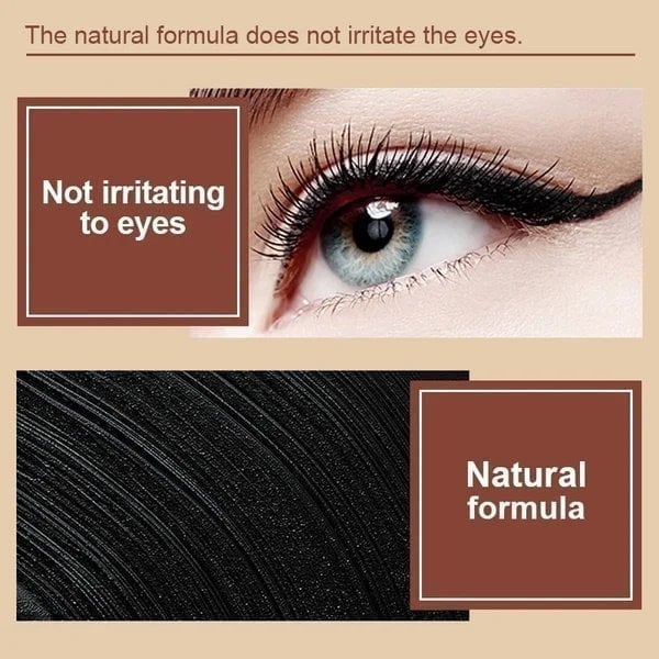Matte sneldrogende eyeliner met lippenstiftvormig ontwerp