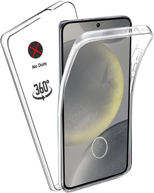 Transparant 360 graden hoesje voor Samsung Galaxy S24