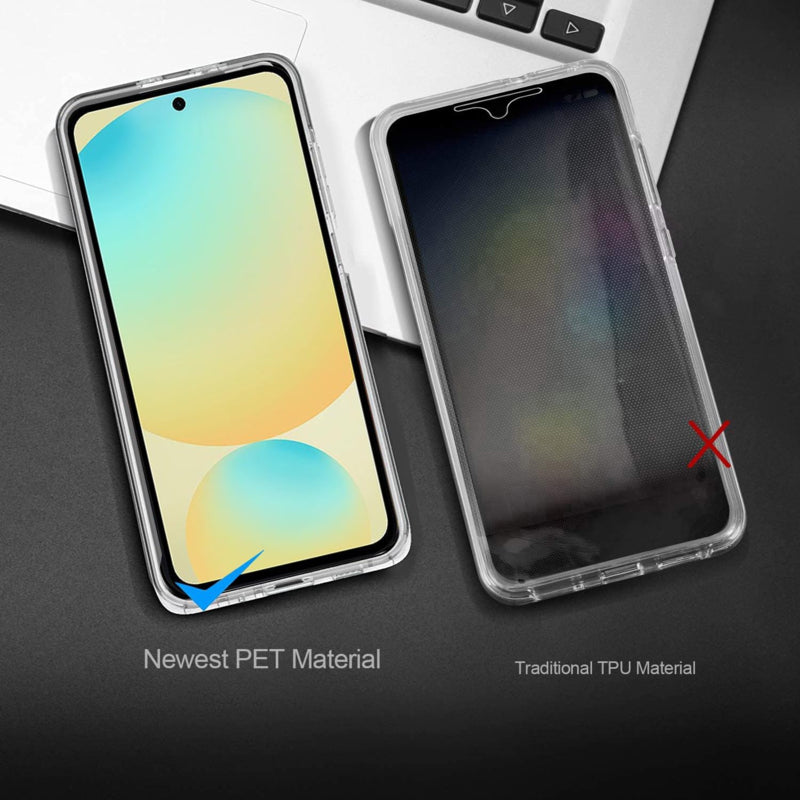 360 Graden telefoonhoesje voor Samsung Galaxy S24 FE met schermfolie | 66535718