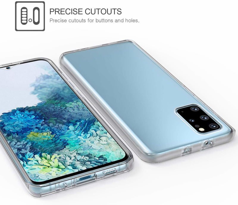 Transparant 360 graden telefoonhoesje voor Galaxy S20 Plus