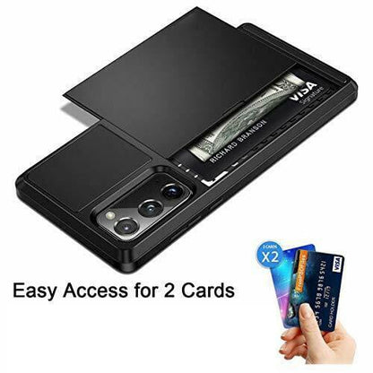 Armor Telefoonhoesje met Pashouder voor Galaxy Note 20